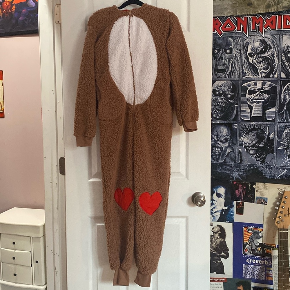 Cozy reindeer onesie